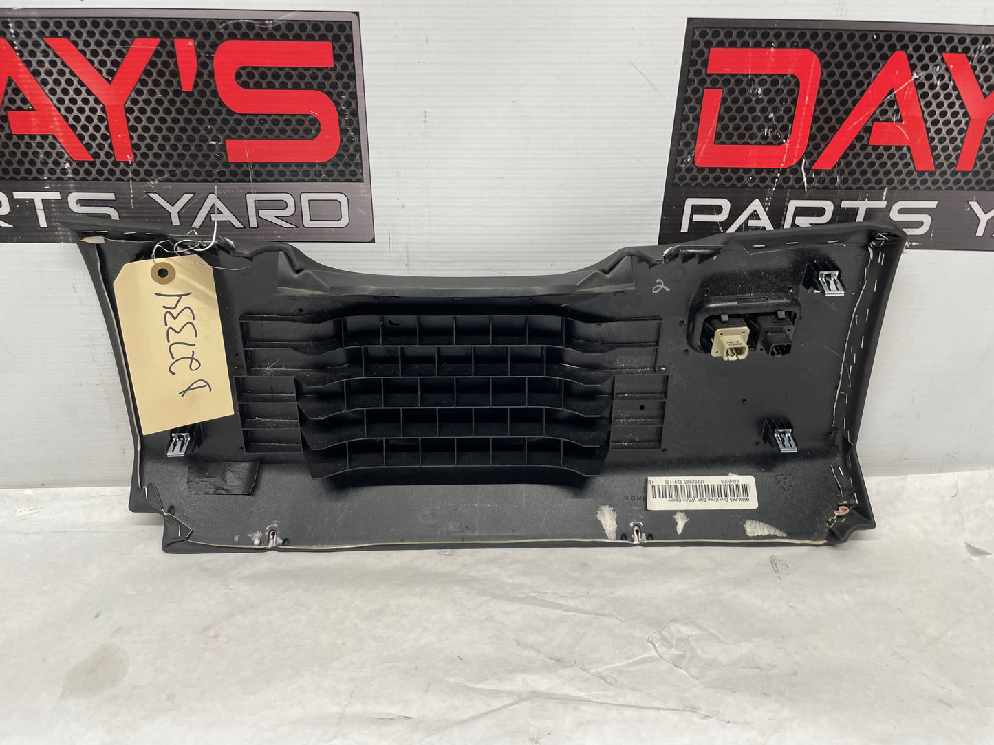 2005 Chevy C6 Corvette LH Driver Dash Knee Bolster Lower Trim Panel Switches Black OEM - Day's Parts Yard