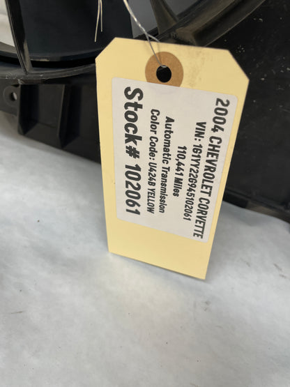2004 Chevy C5 Corvette Radiator Electric Cooling Fans Assembly OEM - Day's Parts Yard