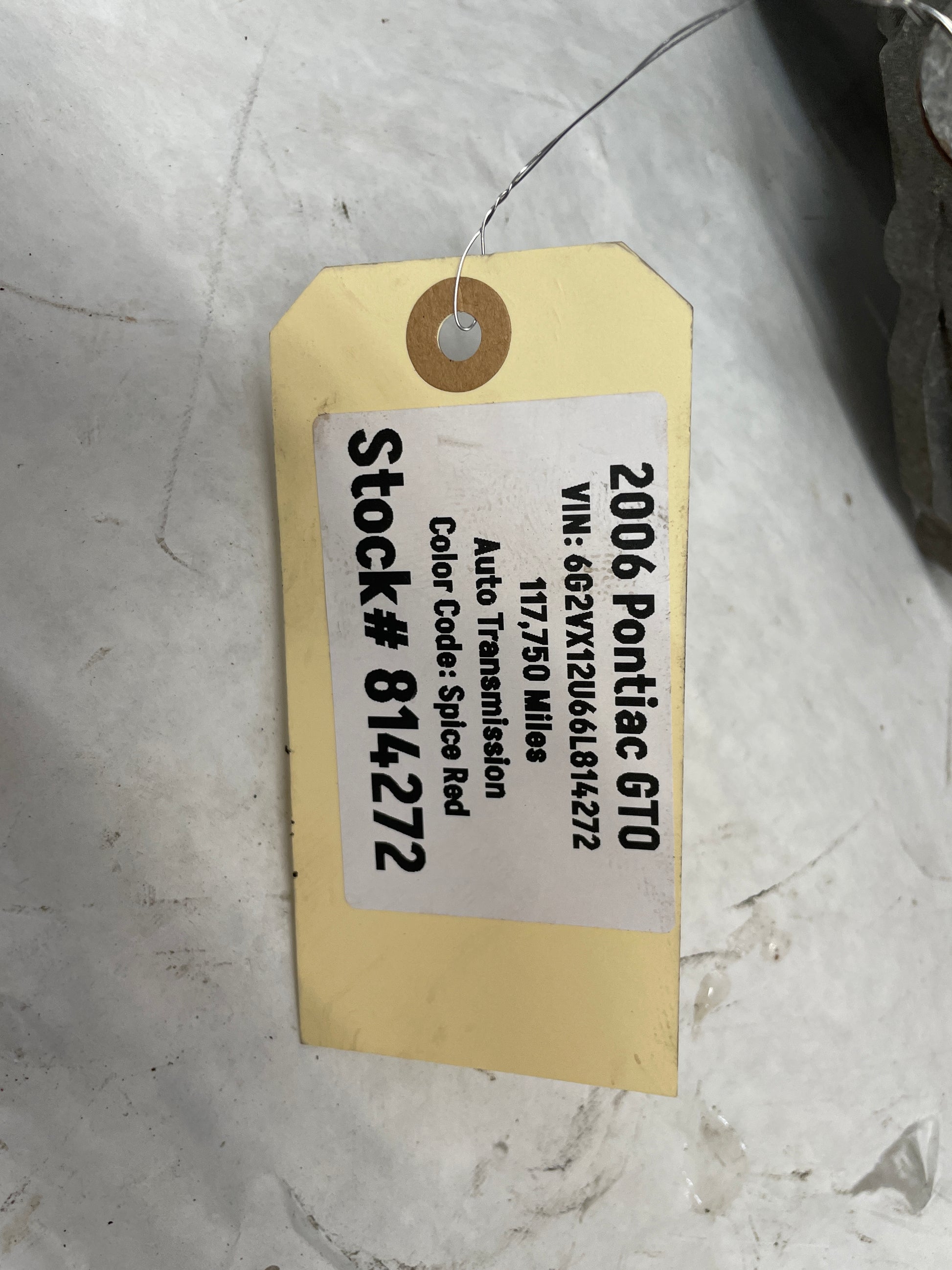 2006 Pontiac GTO AC Air Conditioner Compressor w/ Bracket OEM - Day's Parts Yard