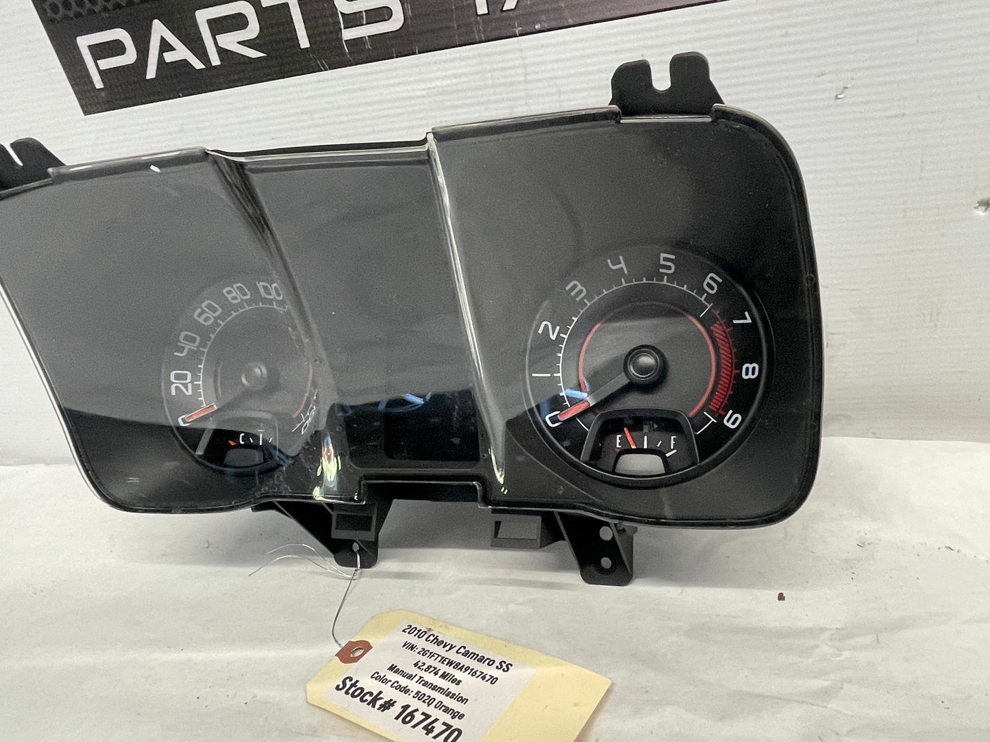2010 Chevy Camaro SS Speedometer Instrument Gauge Cluster OEM - Day's Parts Yard