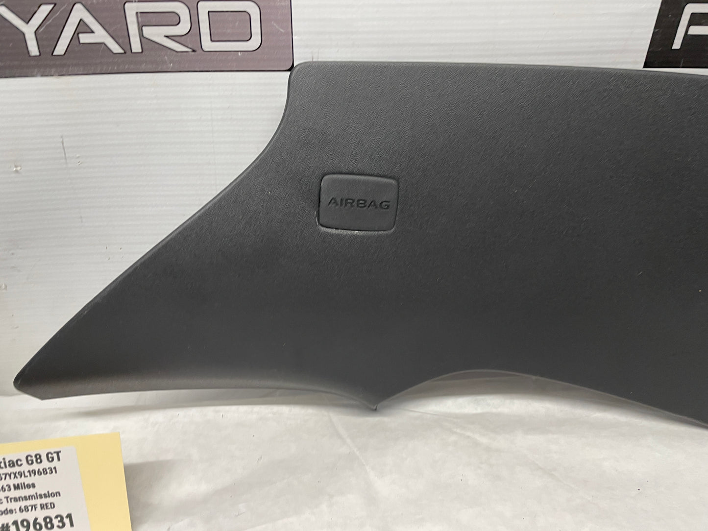 2009 Pontiac G8 GT RH & LH Rear C Pillar Cover Panel OEM - Day's Parts Yard