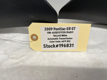 2009 Pontiac G8 GT RH & LH Rear C Pillar Cover Panel OEM - Day's Parts Yard