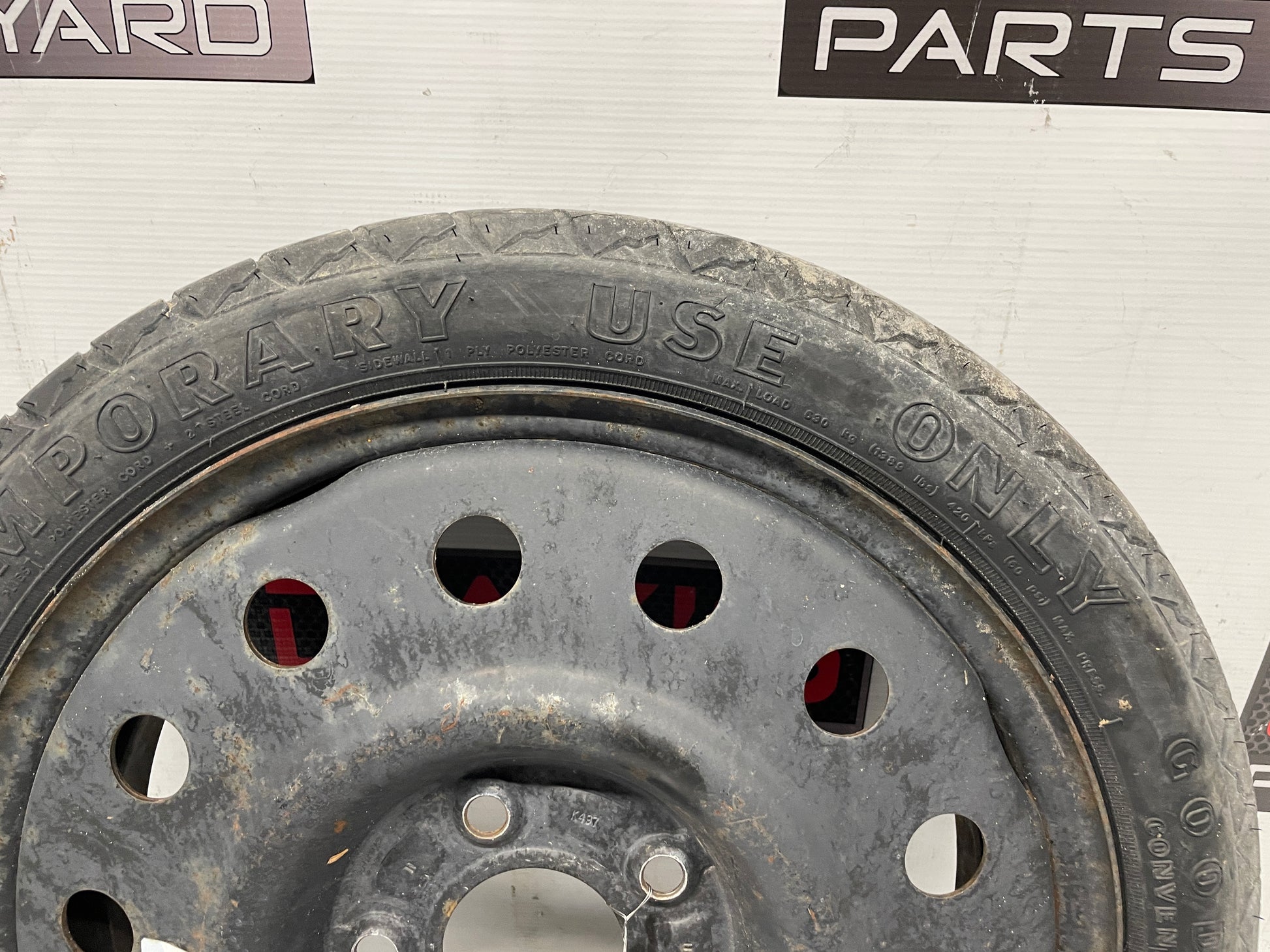 1998 Chevy Camaro Z28 Compact Spare Wheel & Tire OEM - Day's Parts Yard