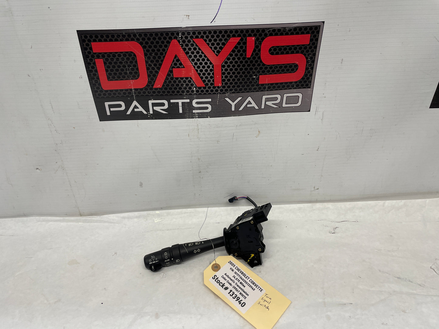 2005 Chevy C6 Corvette Turn Signal Cruise Control Headlight Switch OEM - Day's Parts Yard