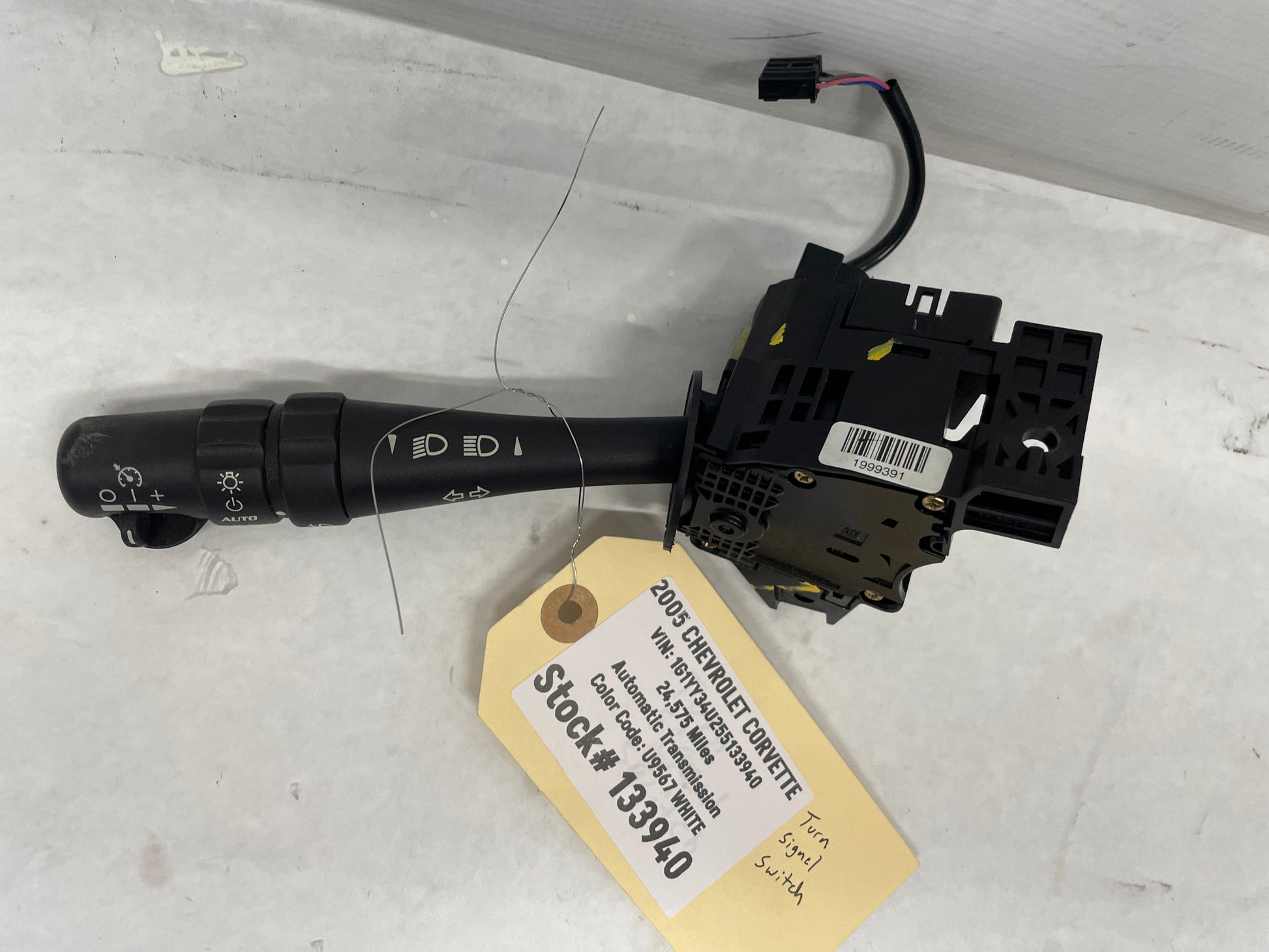 2005 Chevy C6 Corvette Turn Signal Cruise Control Headlight Switch OEM - Day's Parts Yard