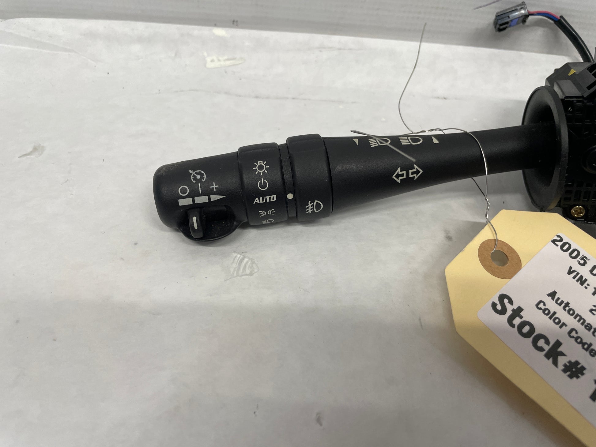 2005 Chevy C6 Corvette Turn Signal Cruise Control Headlight Switch OEM - Day's Parts Yard