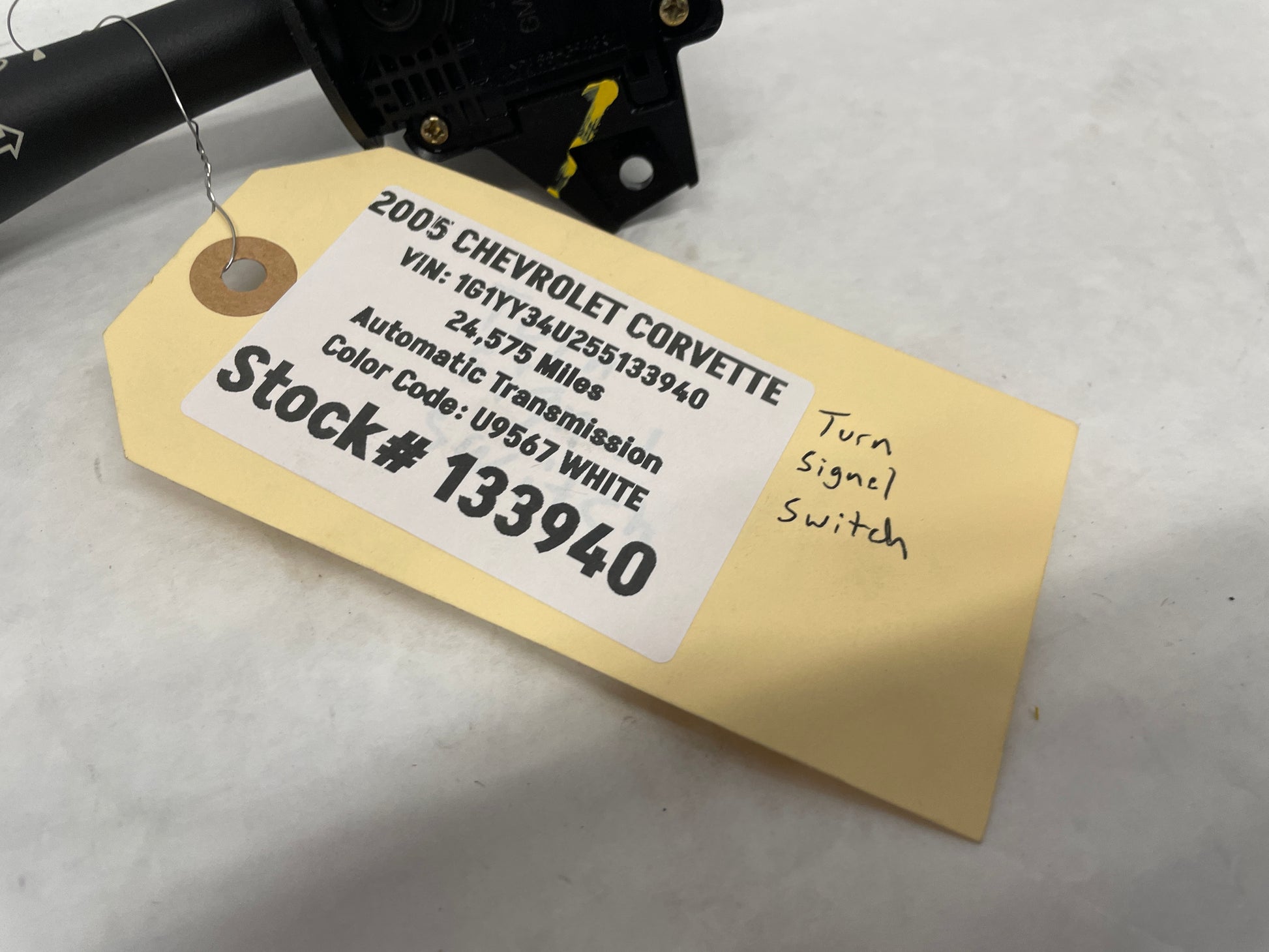 2005 Chevy C6 Corvette Turn Signal Cruise Control Headlight Switch OEM - Day's Parts Yard