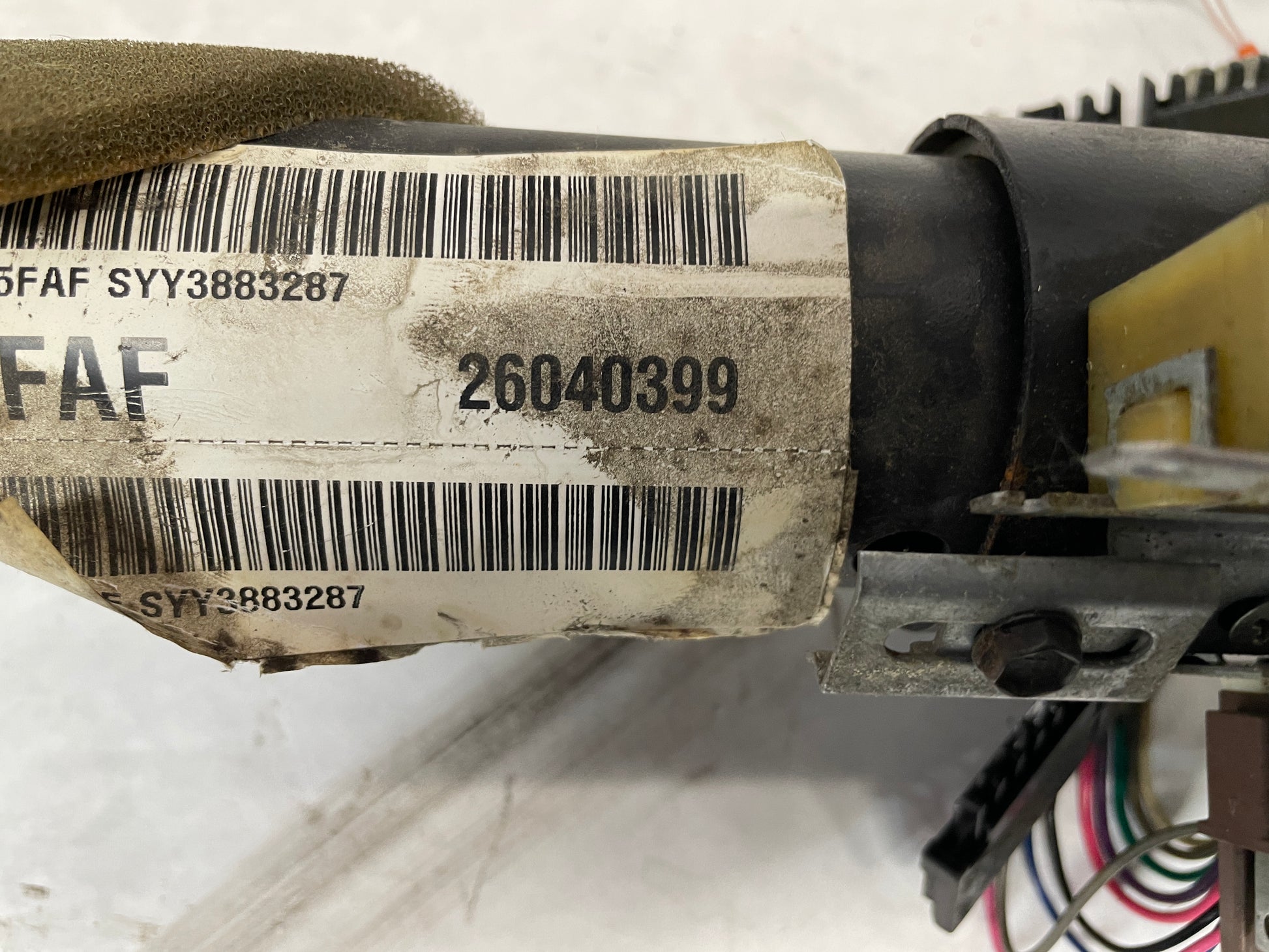 1998 Chevy Camaro Z28 Steering Column w/ Key OEM - Day's Parts Yard