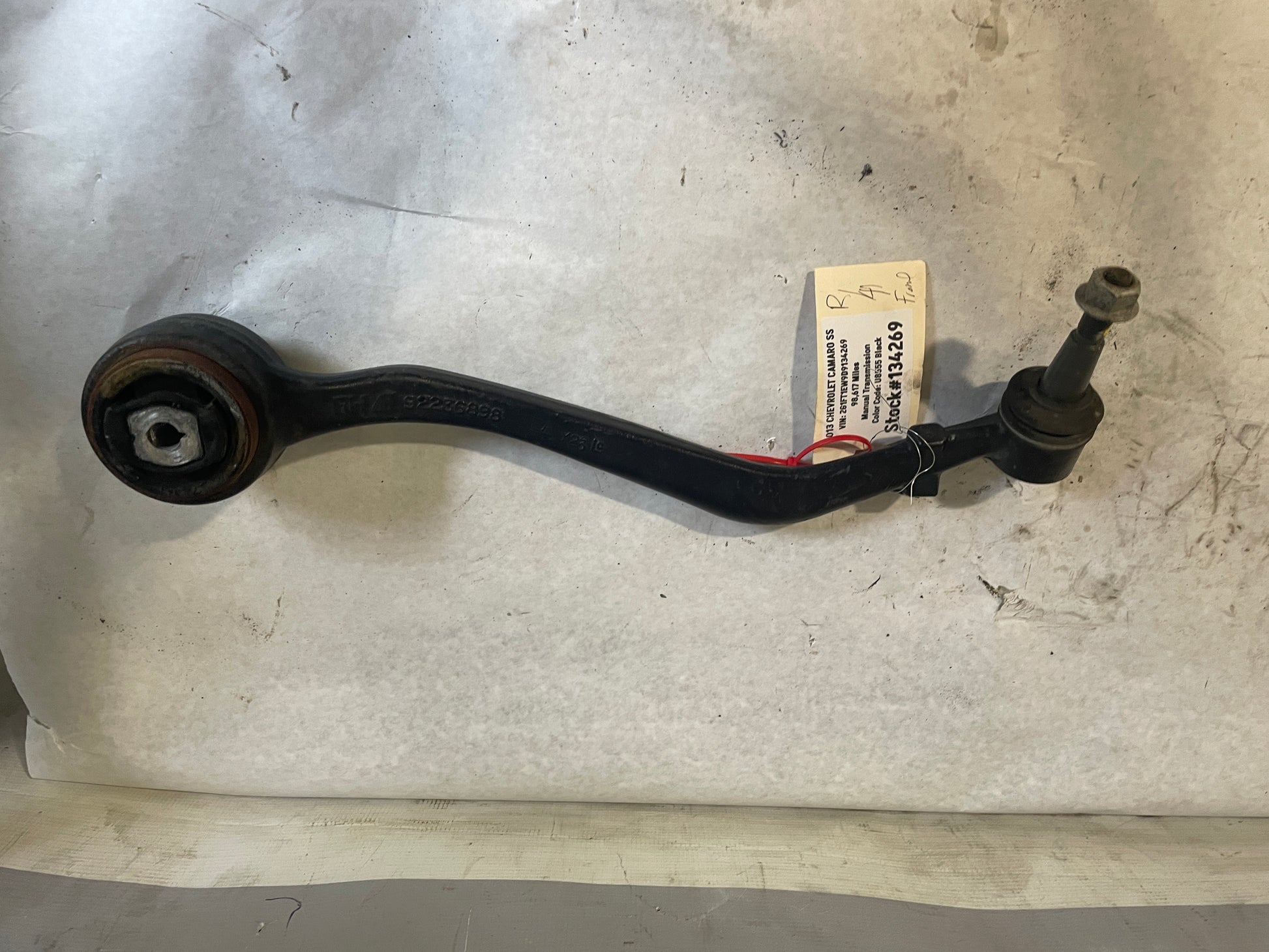 2013 Chevy Camaro SS Front Lower RH Passenger Control Arm OEM - Day's Parts Yard