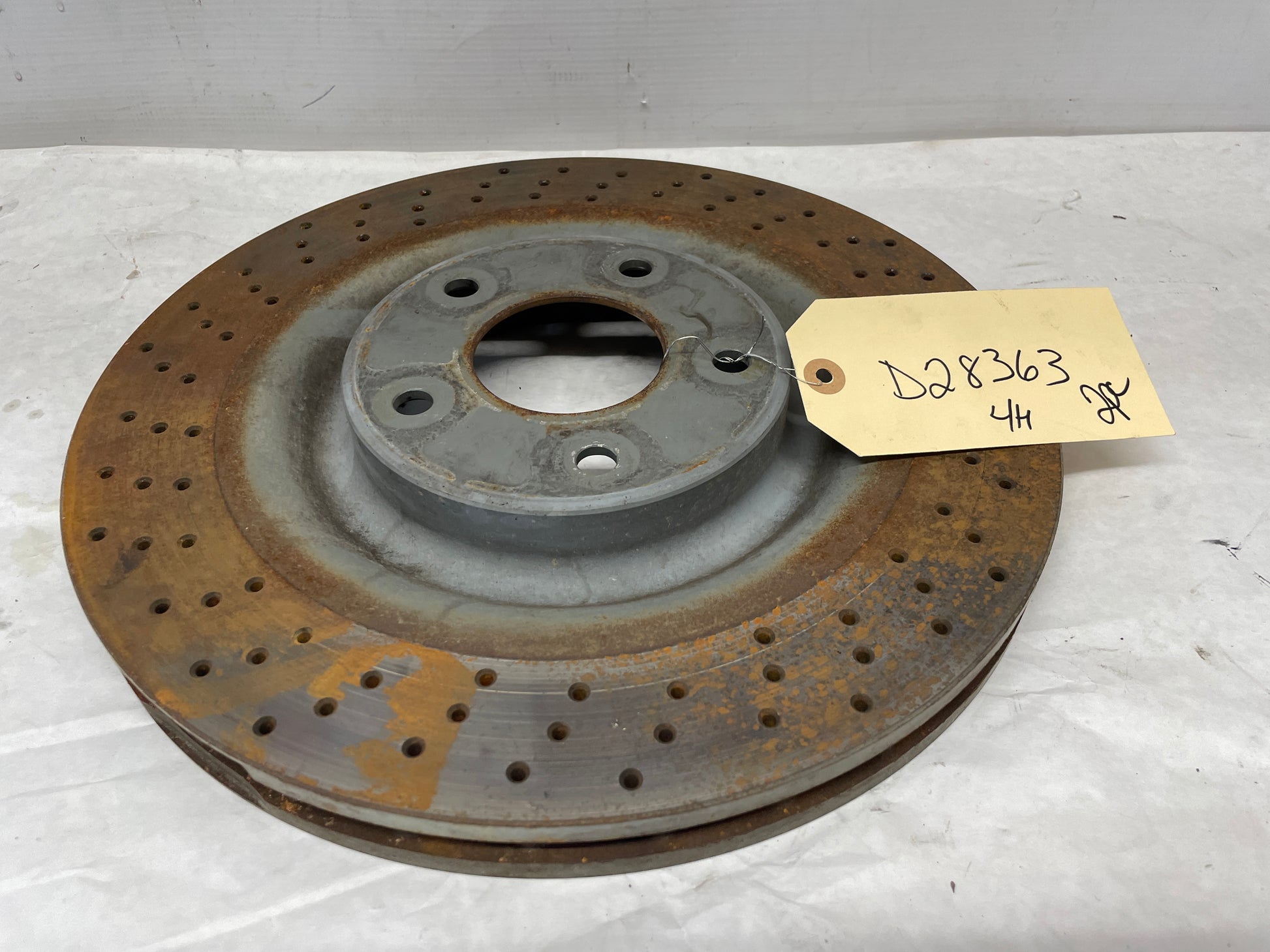 2011 Chevy C6 Corvette Grand Sport LH Driver Front PBR Brake Caliper OEM - Day's Parts Yard