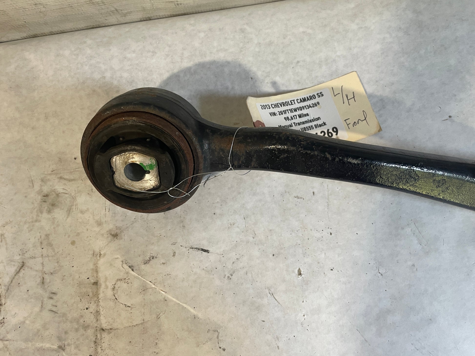 2013 Chevy Camaro SS Front Lower LH Driver Control Arm OEM - Day's Parts Yard