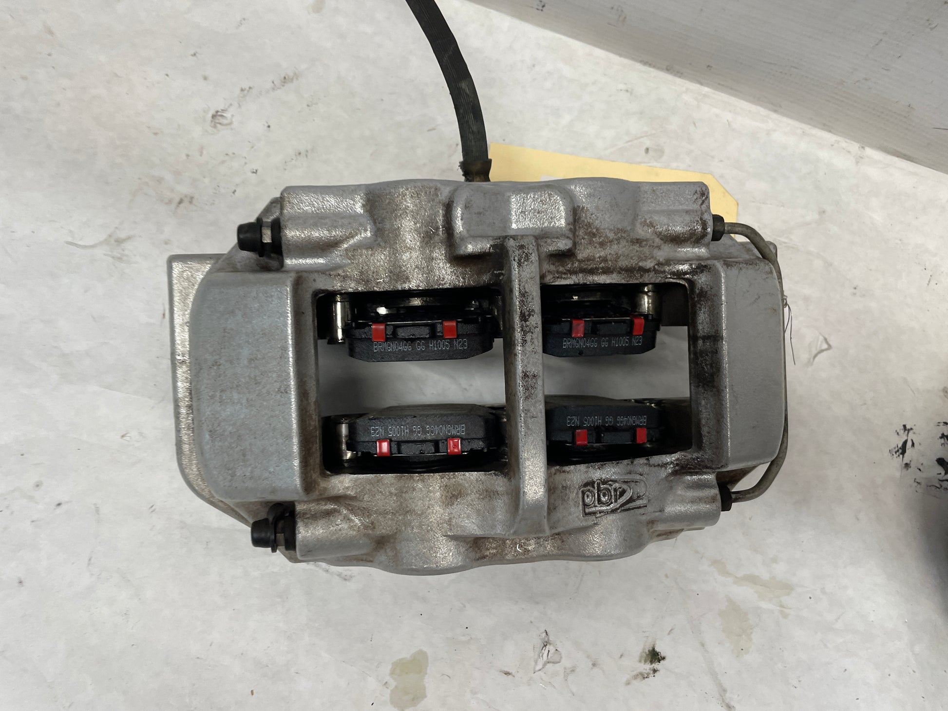 2011 Chevy C6 Corvette Grand Sport RH & LH Rear PBR Brake Calipers w/ Rotors OEM - Day's Parts Yard