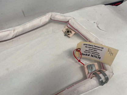 2010 Chevy Camaro SS RH & LH Roof Side Rail Curtain Airbags Air Bags OEM - Day's Parts Yard