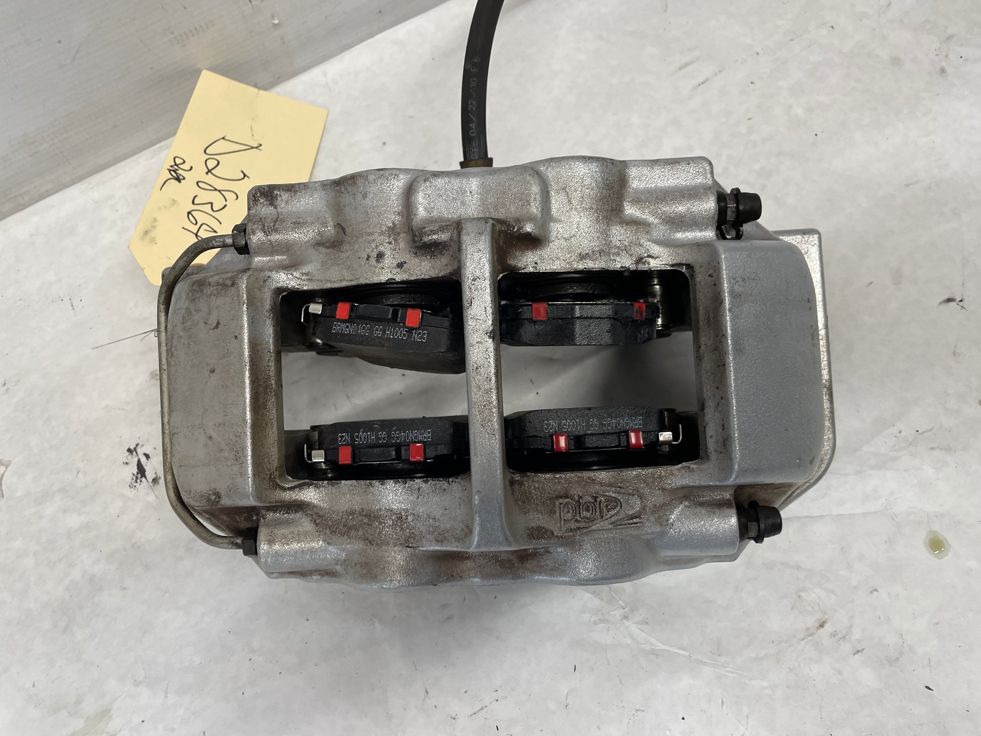 2011 Chevy C6 Corvette Grand Sport RH & LH Rear PBR Brake Calipers w/ Rotors OEM - Day's Parts Yard