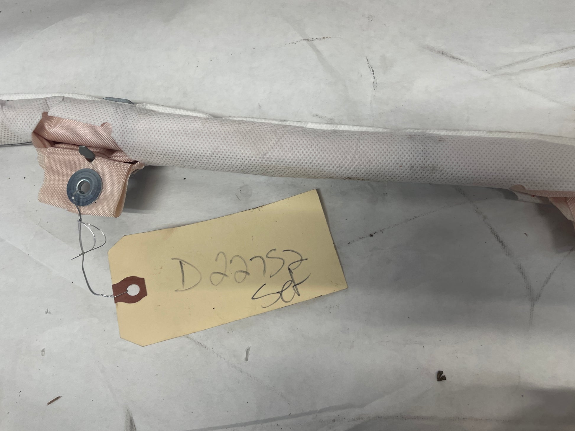2010 Chevy Camaro SS RH & LH Roof Side Rail Curtain Airbags Air Bags OEM - Day's Parts Yard