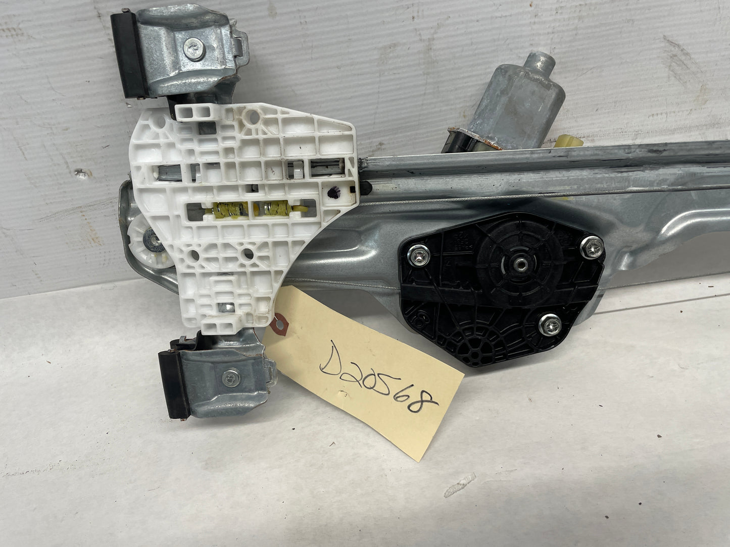 2018 Cadillac Escalade LH Driver Rear Window Regulator w/ Motor OEM