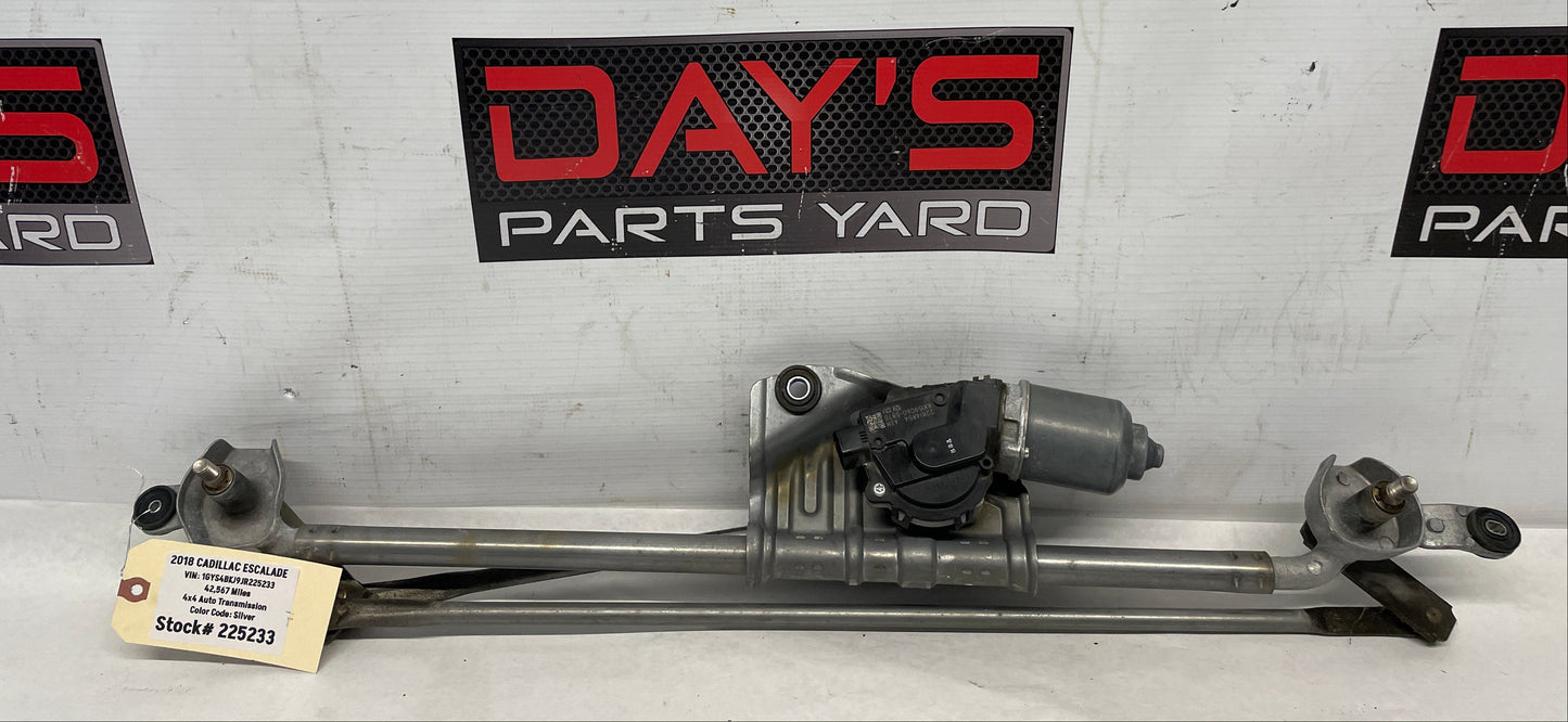 2018 Cadillac Escalade Windshield Wiper Motor Transmission Linkage OEM