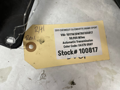 2011 Chevy C6 Corvette Grand Sport LH Driver Front Brake Cooling Duct OEM - Day's Parts Yard