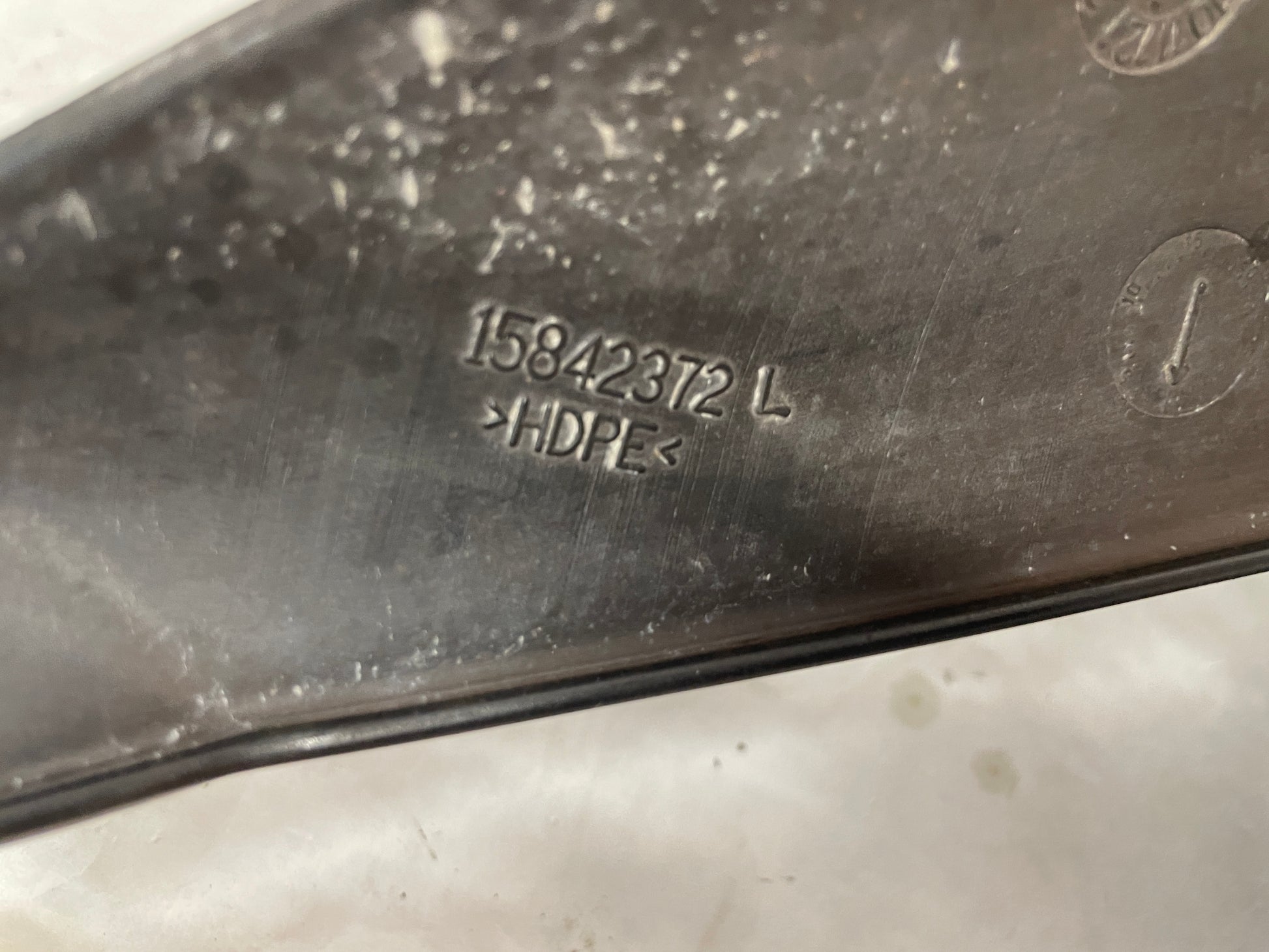 2011 Chevy C6 Corvette Grand Sport LH Driver Front Brake Cooling Duct OEM - Day's Parts Yard