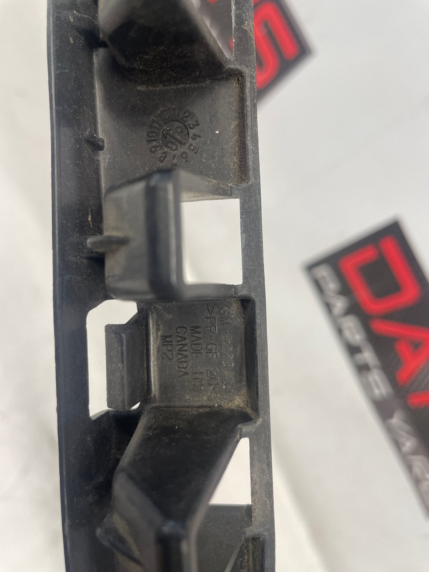 2010 Chevy Camaro SS Rear Bumper Cover Upper Center Support Bracket OEM - Day's Parts Yard
