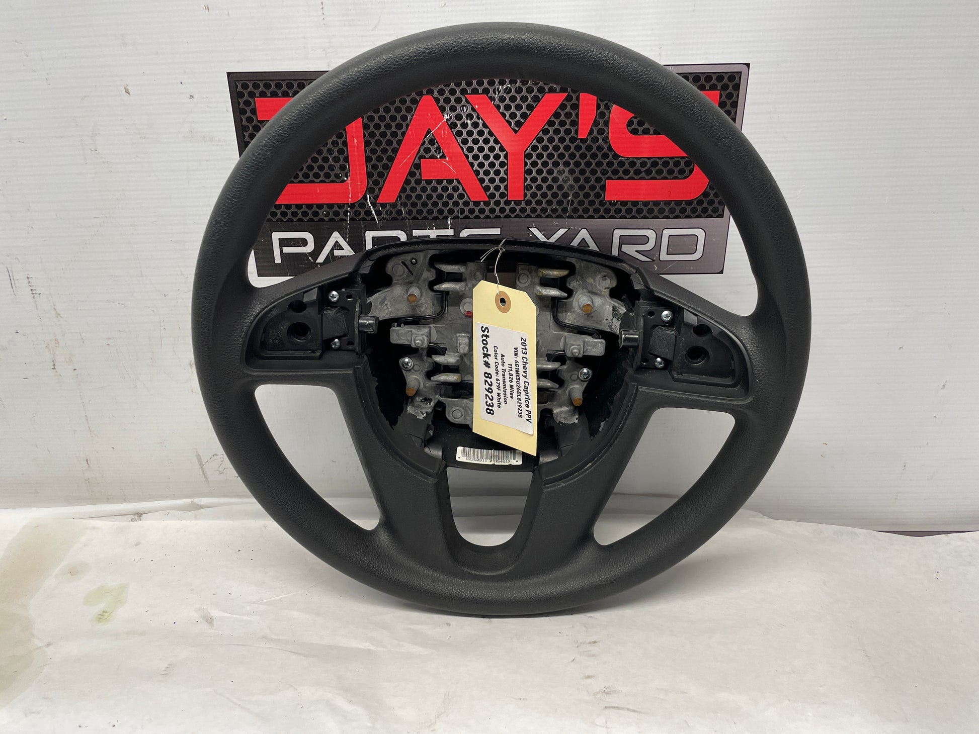 2013 Chevy Caprice PPV Steering Wheel OEM - Day's Parts Yard