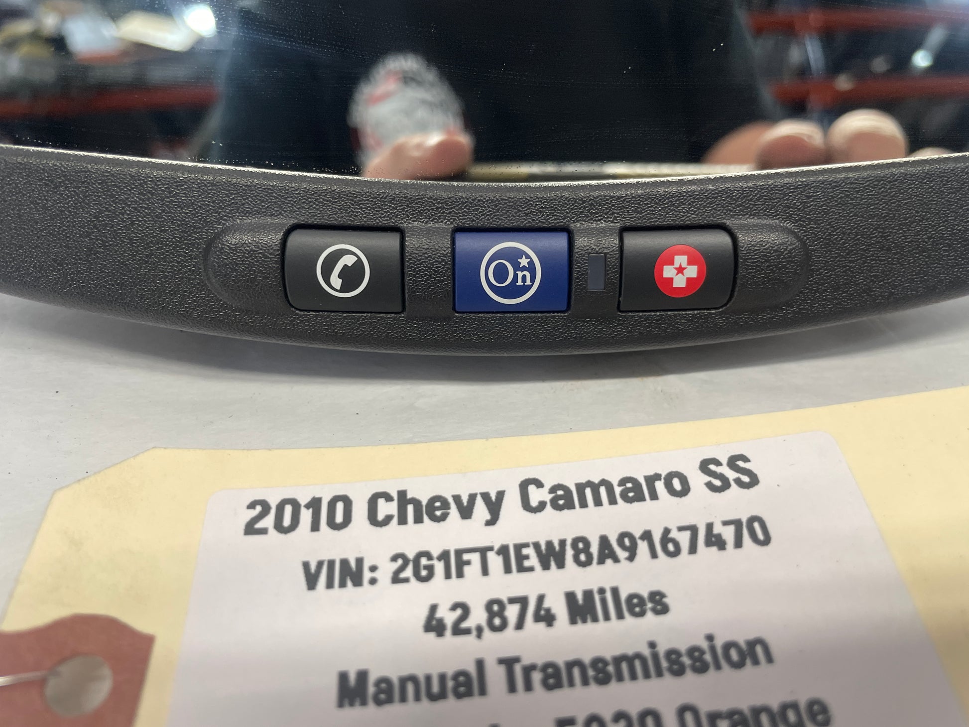 2010 Chevy Camaro SS Rearview Mirror w/OnStar OEM - Day's Parts Yard