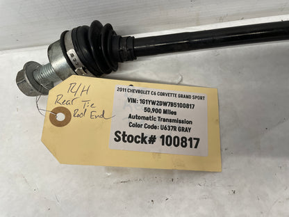2011 Chevy C6 Corvette Grand Sport RH Passenger Rear Tie Rod End OEM - Day's Parts Yard