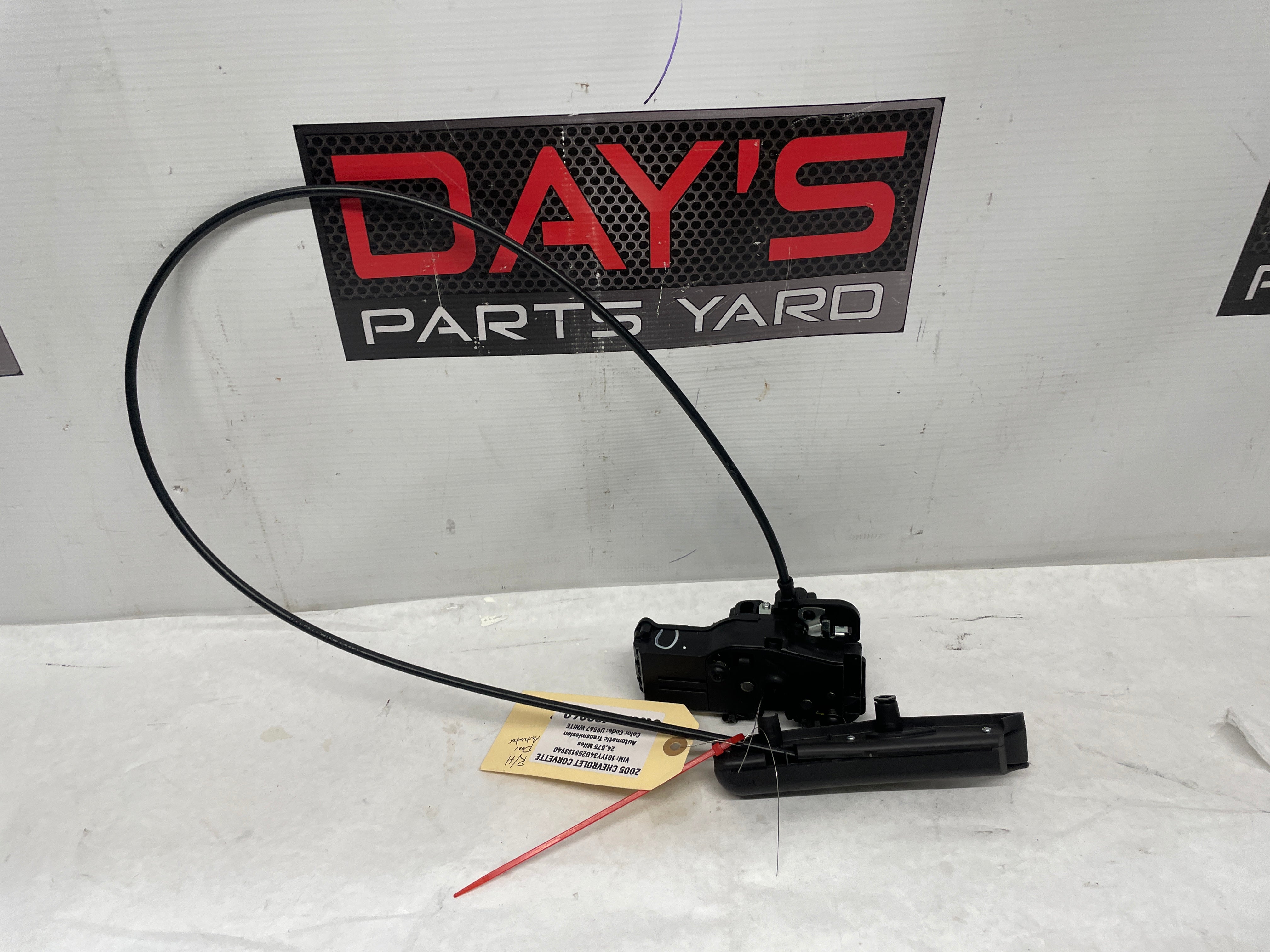 2005 Chevy C6 Corvette RH Passenger Door Lock Latch Actuator Assembly