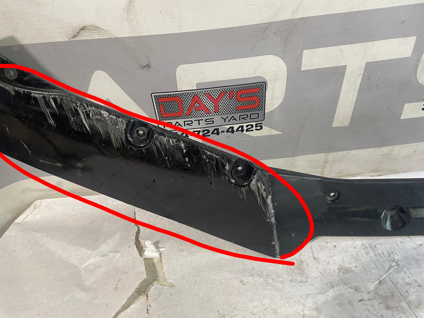 2016 Chevy Camaro SS Front Bumper Lip Chin Splitter Spoiler OEM LOCAL PICK UP - Day's Parts Yard