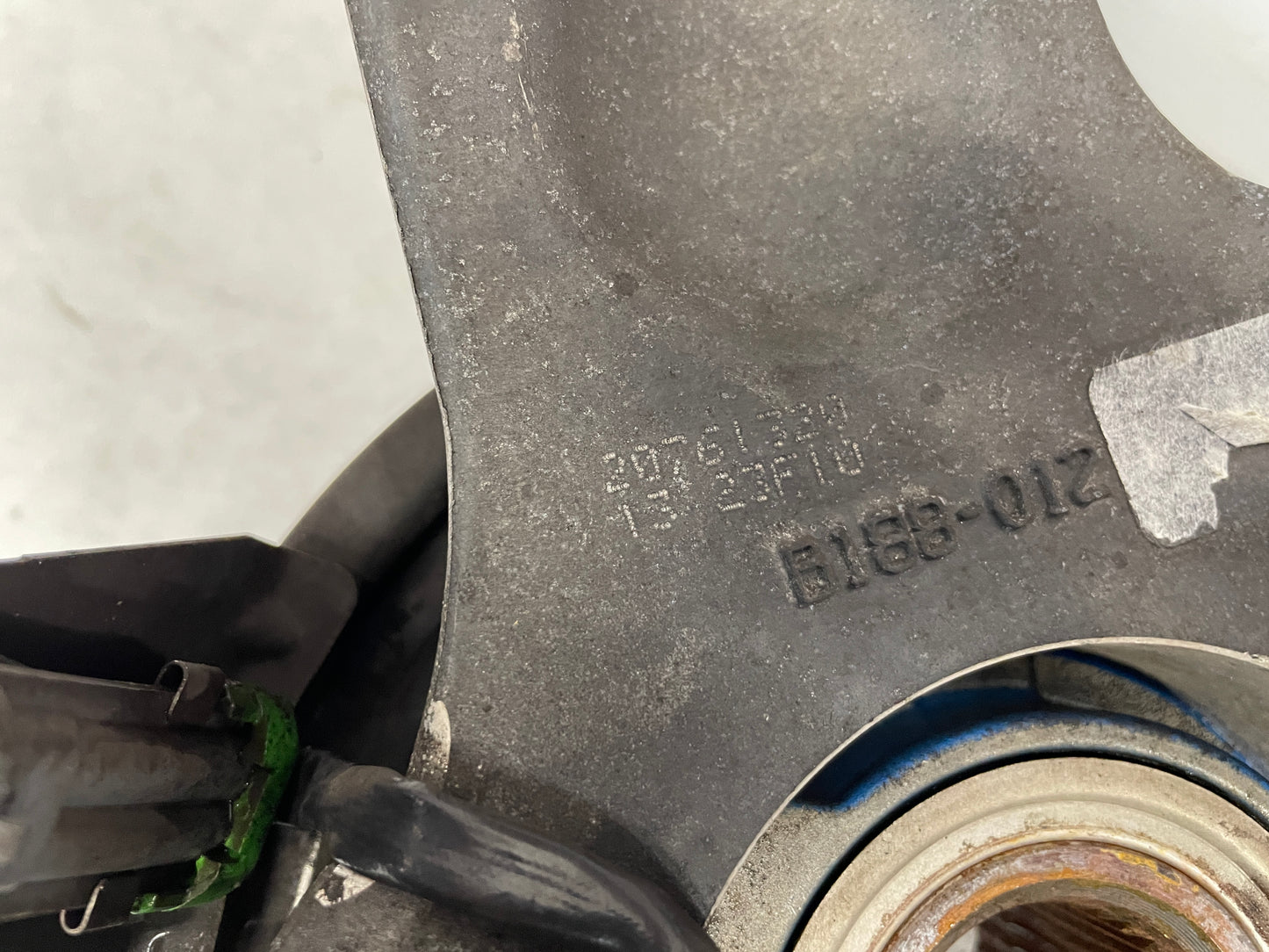 2011 Chevy C6 Corvette Grand Sport LH Driver Rear Suspension Spindle Knuckle Hub OEM - Day's Parts Yard