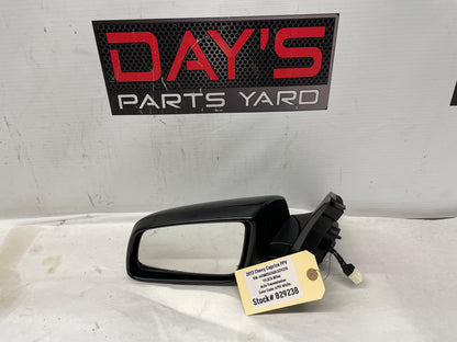2013 Chevy Caprice PPV LH Driver Exterior Mirror Black OEM - Day's Parts Yard