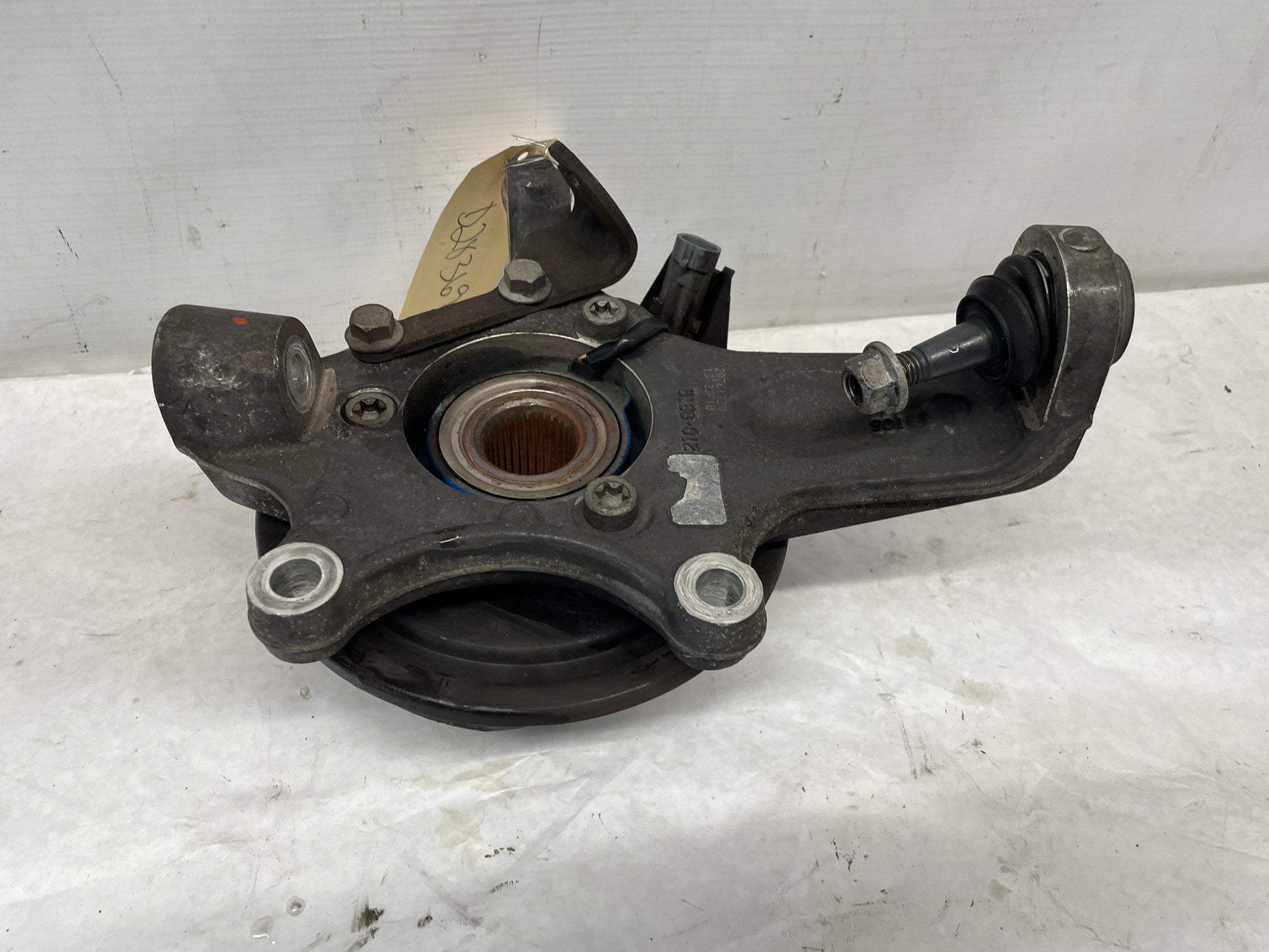 2011 Chevy C6 Corvette Grand Sport LH Driver Rear Suspension Spindle Knuckle Hub OEM - Day's Parts Yard