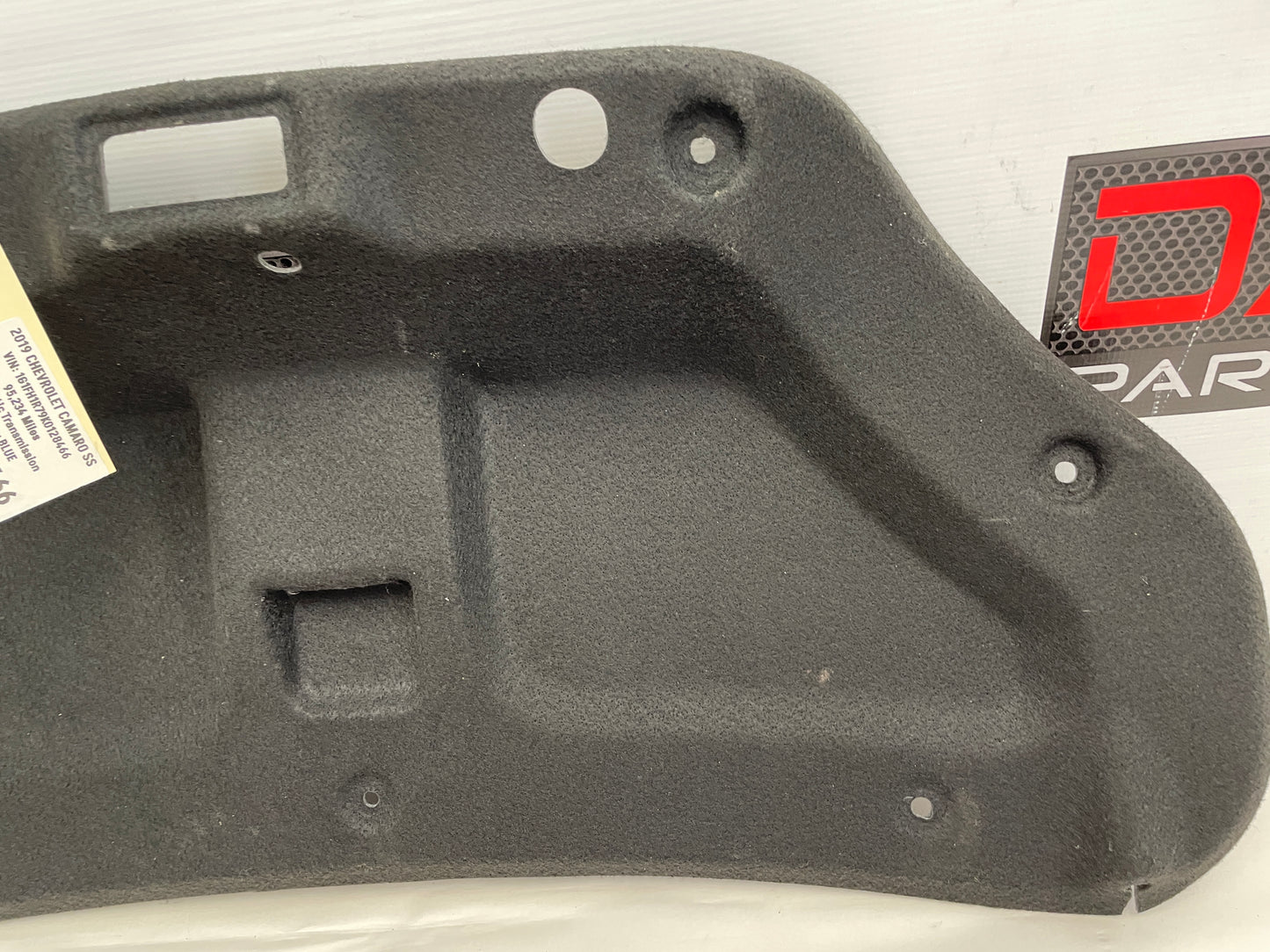 2019 Chevy Camaro SS Trunk Deck Lid Carpet Liner OEM - Day's Parts Yard