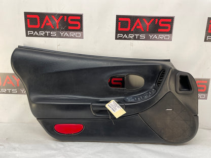 2004 Chevy C5 Corvette LH Driver Interior Door Panel OEM Black - Day's Parts Yard