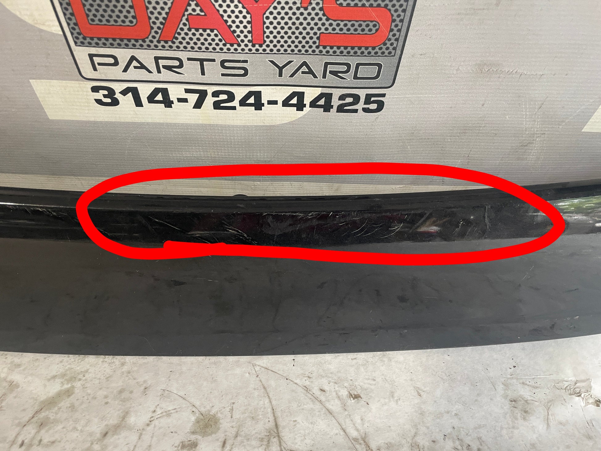 2016 Chevy Camaro SS Trunk Deck Lid Spoiler Wing OEM - Day's Parts Yard