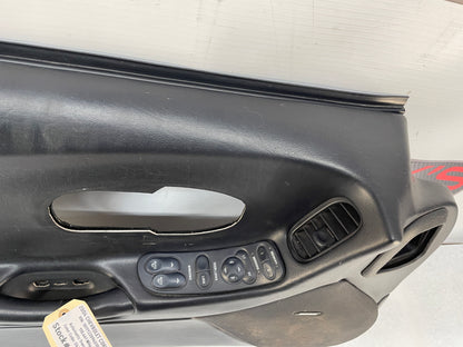 2004 Chevy C5 Corvette LH Driver Interior Door Panel OEM Black - Day's Parts Yard