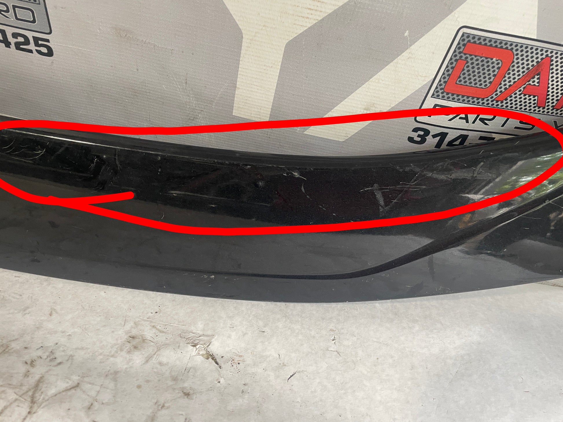 2016 Chevy Camaro SS Trunk Deck Lid Spoiler Wing OEM - Day's Parts Yard