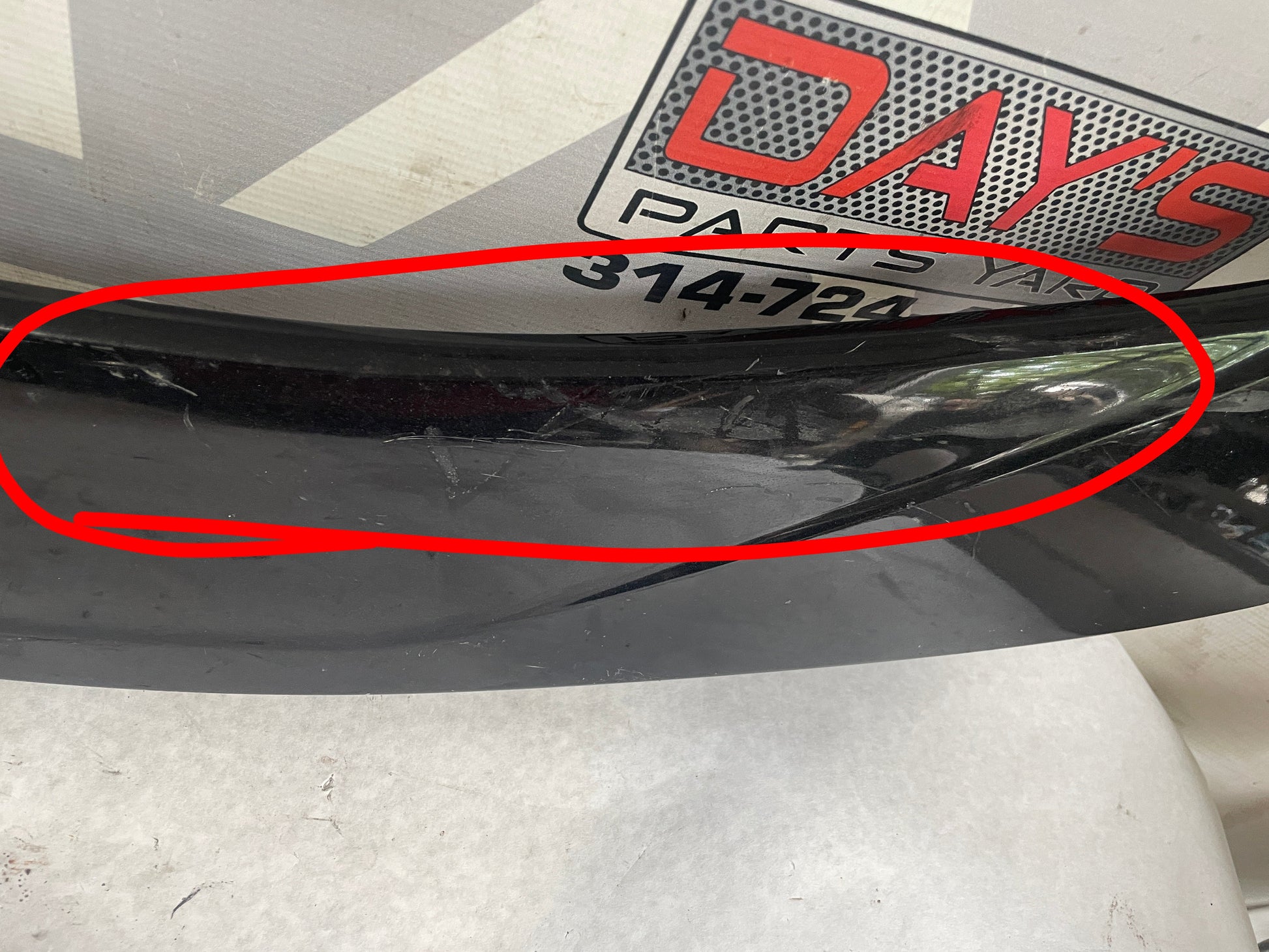2016 Chevy Camaro SS Trunk Deck Lid Spoiler Wing OEM - Day's Parts Yard
