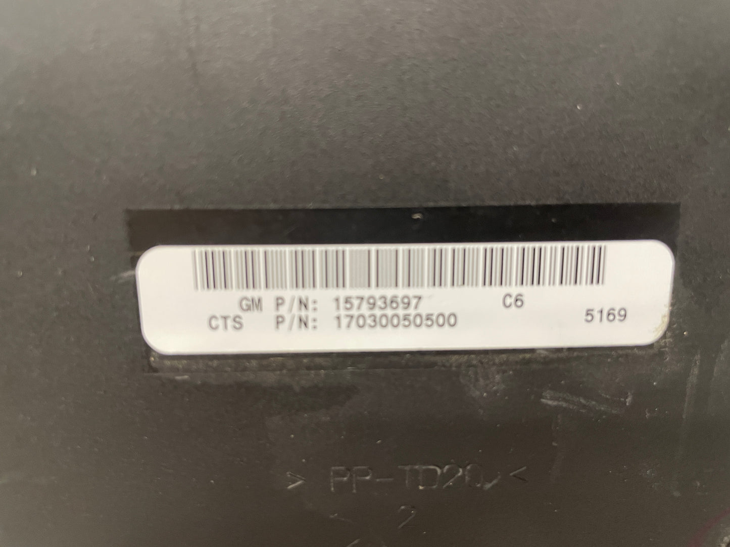 2005 Chevy C6 Corvette Convertible Folding Top Control Module Unit OEM - Day's Parts Yard