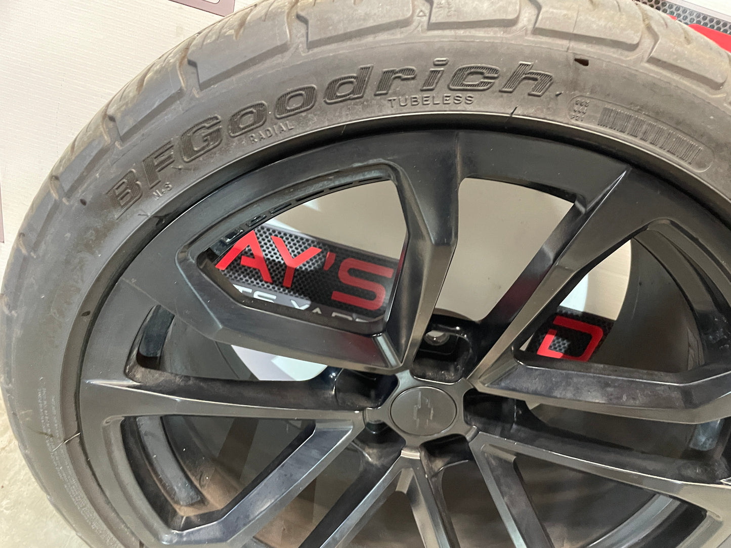 2013 Chevy Camaro ZL1 Wheels & BF Goodrich G Force Tires 285/35ZR20 305/35ZR20 - Day's Parts Yard