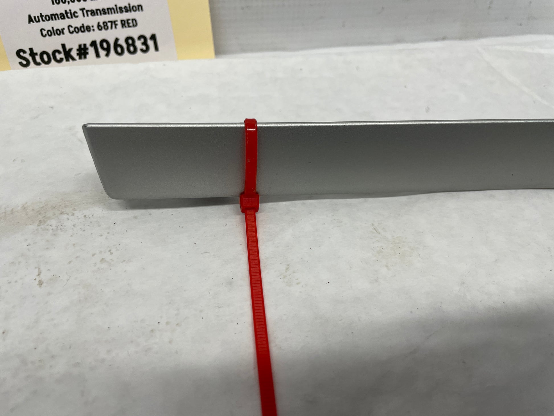 2009 Pontiac G8 GT LH & RH Silver Dash Trim Accent Applique Panel OEM - Day's Parts Yard