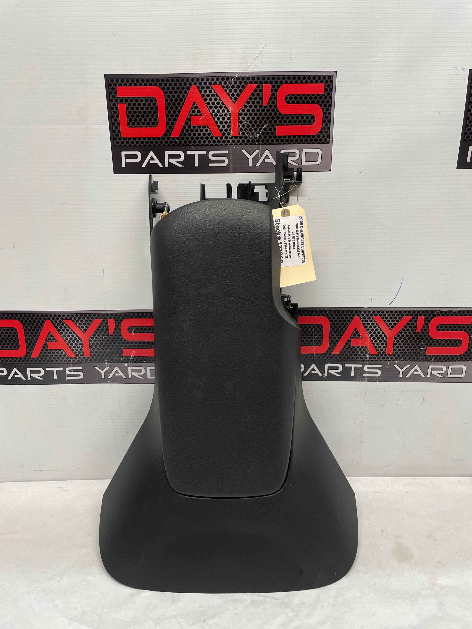 2005 Chevy C6 Corvette Center Console Arm Rest Assembly OEM - Day's Parts Yard