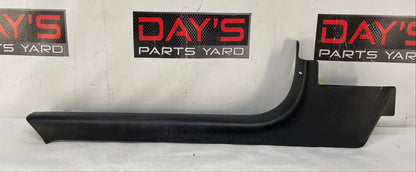 2004 Chevy C5 Corvette LH Driver Interior Rocker Molding Kick Panel Plate Trim OEM Black - Day's Parts Yard