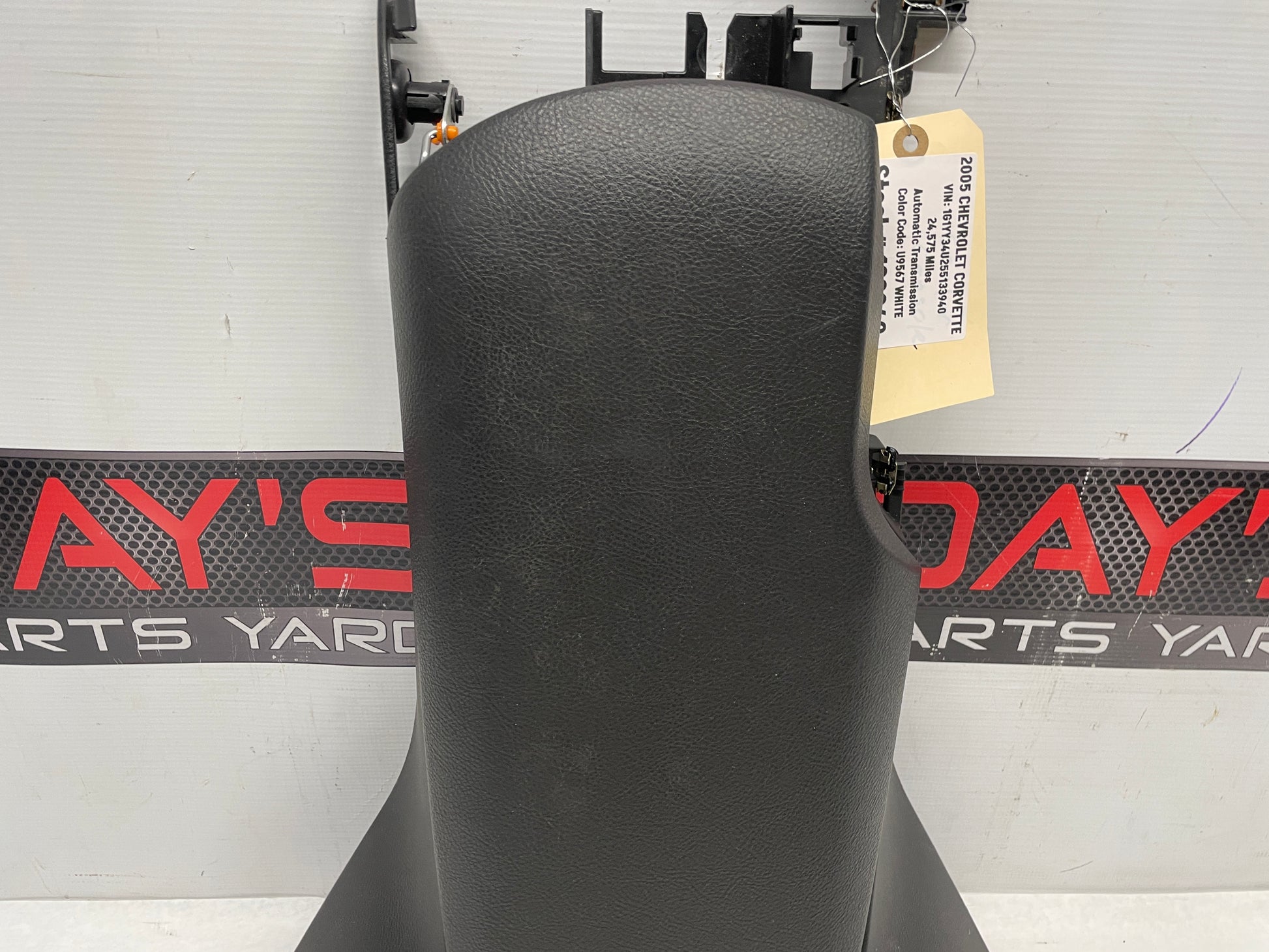 2005 Chevy C6 Corvette Center Console Arm Rest Assembly OEM - Day's Parts Yard