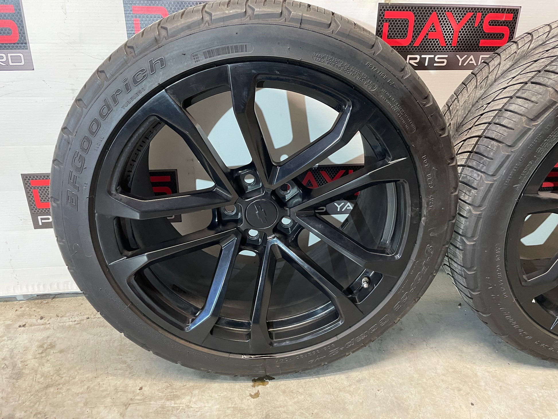 2013 Chevy Camaro ZL1 Wheels & BF Goodrich G Force Tires 285/35ZR20 305/35ZR20 - Day's Parts Yard