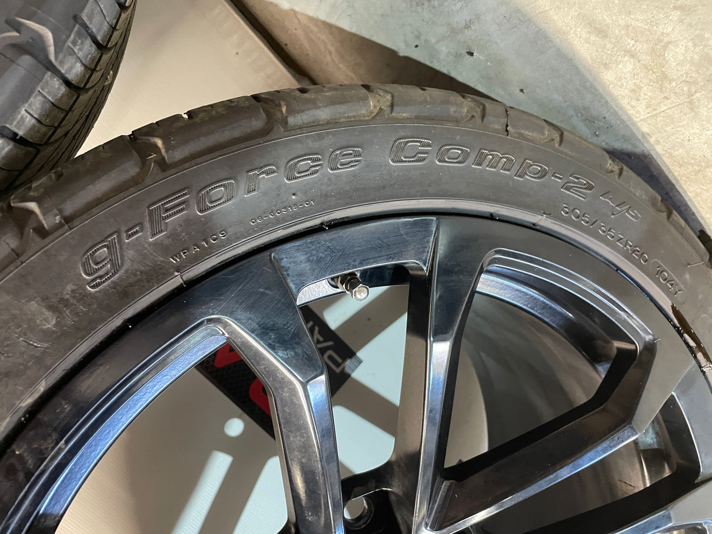 2013 Chevy Camaro ZL1 Wheels & BF Goodrich G Force Tires 285/35ZR20 305/35ZR20 - Day's Parts Yard