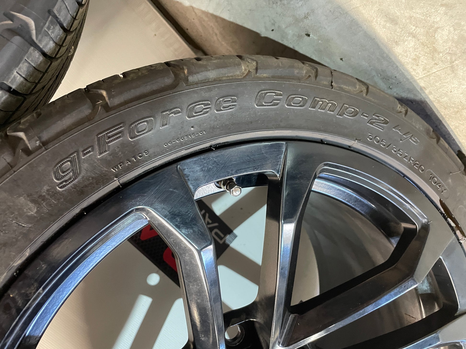 2013 Chevy Camaro ZL1 Wheels & BF Goodrich G Force Tires 285/35ZR20 305/35ZR20 - Day's Parts Yard