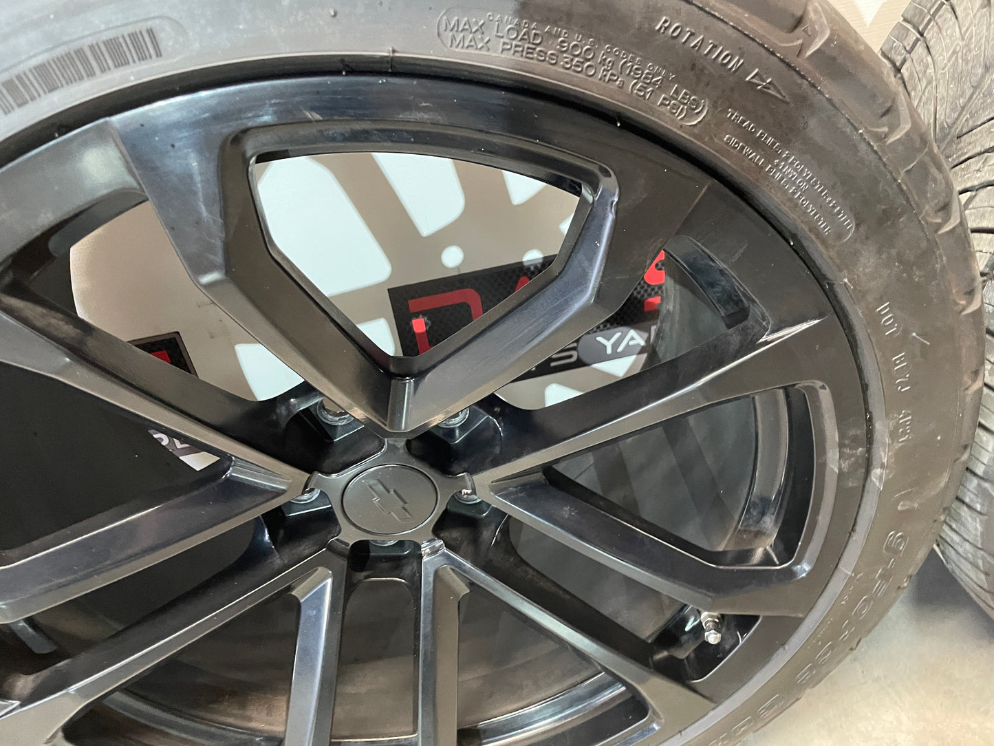 2013 Chevy Camaro ZL1 Wheels & BF Goodrich G Force Tires 285/35ZR20 305/35ZR20 - Day's Parts Yard