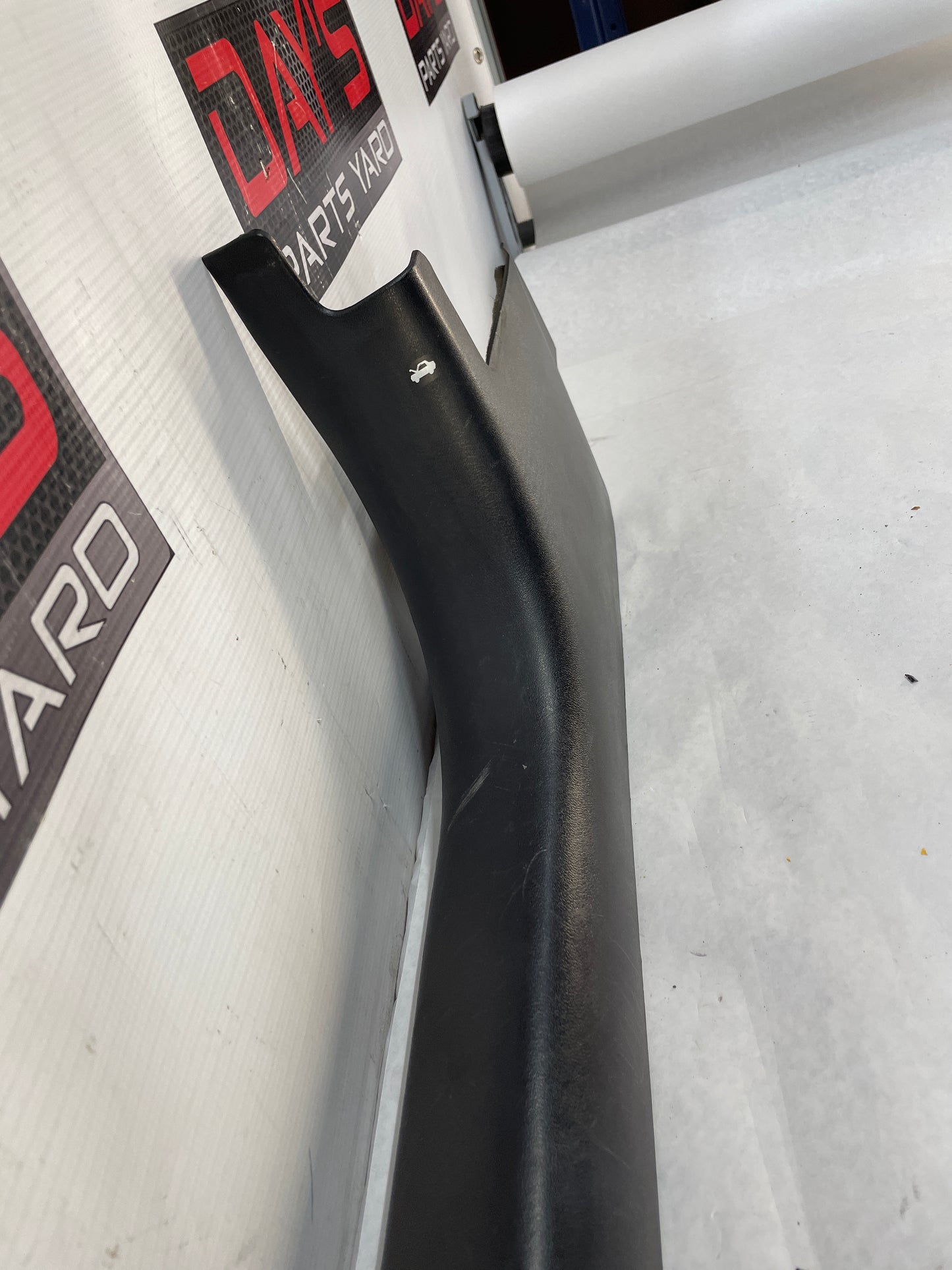 2004 Chevy C5 Corvette LH Driver Interior Rocker Molding Kick Panel Plate Trim OEM Black - Day's Parts Yard
