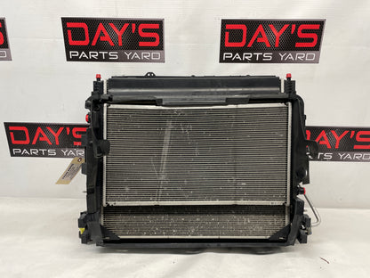 2016 Cadillac ATS-V Complete Radiator Cooling Fan Condenser Assembly OEM